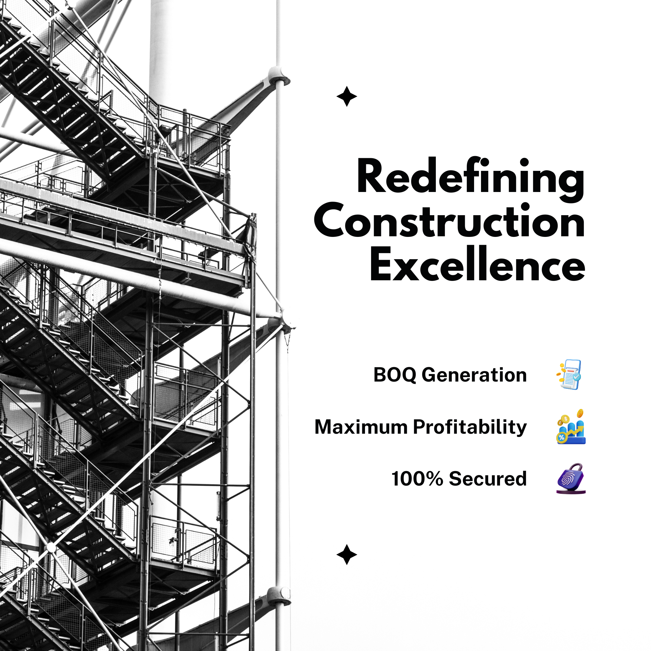 Construction project management illustration